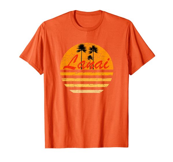

Lanai Hawaii Vintage Retro T-Shirt 70s Throwback Surf Tee, Mainly pictures
