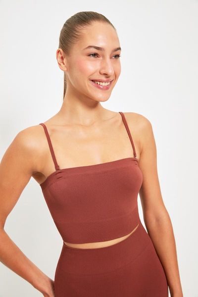 

yoga outfit trendyol pendant seamless sport bra twoaw22ss0013