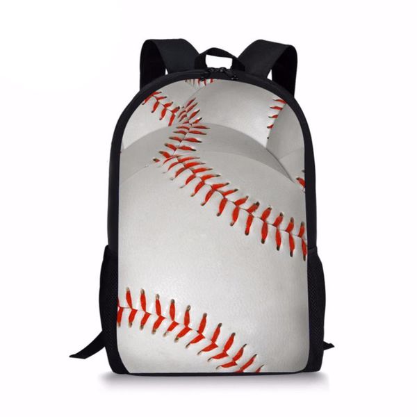 

customzied 16 inch kids school bags for boys backpack kid baseballs basketballs primary backpacks children satchel