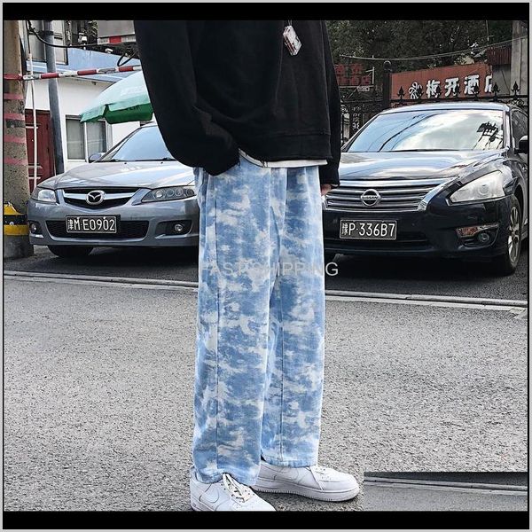 

mens clothing apparel men tie dye joggers vintage cargo pants korean fashions winter hip hop baggy sweatpants male harajuku trousers d, Black