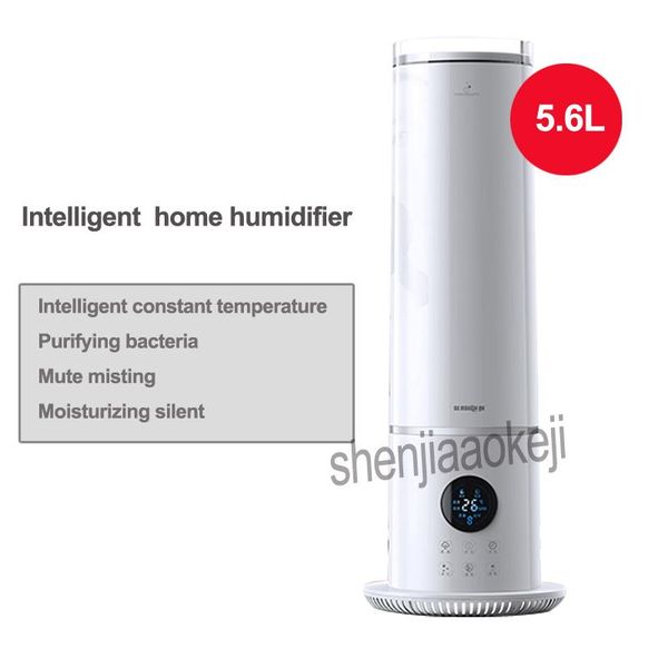 

essential oils diffusers 220v 28w home intelligent wetness floor style humidifier mute 5.6l high capacity living room bedroom air purifier 1