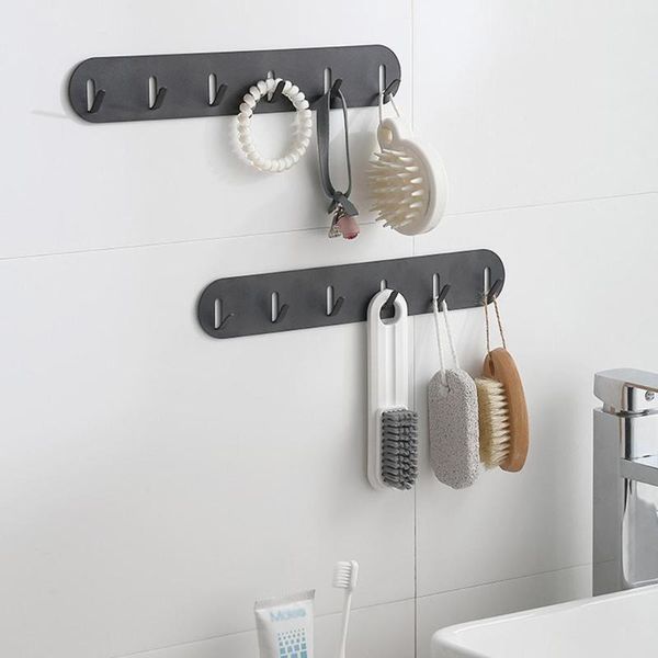 

hooks & rails 1pc wall-mounted 6 kitchen organize metal under cupboard holder storage rack mug cup hanging shelf organi c6d9