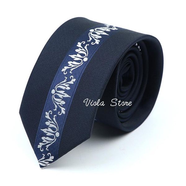 

neck ties 50 patterns positioned necktie jacquard royal vintage 6cm polyester narrow tie skinny tuxedo suit shirt gift for men accessory, Blue;purple