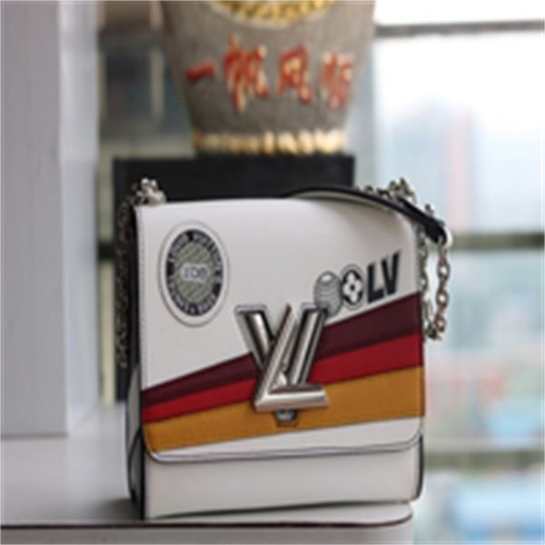 

brand designer luxury m50318 striped crossbody bag white women handbags iconic bags handles shoulder bags totes cross body bag clutches