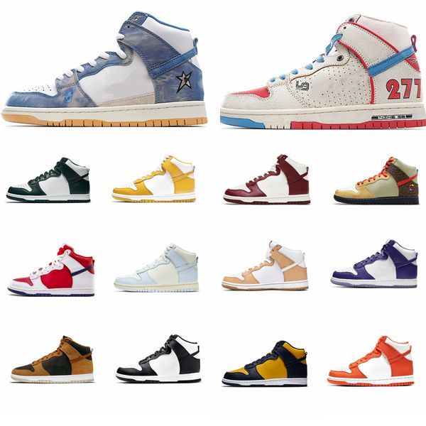 

2022 women mens sb casual shoes high iowa invert celtics danny supa trainers doraemon panda lost at sea michigan pure platinum sneakers36-45