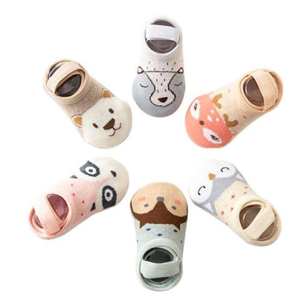 

3pieces/lot1 pair of non-slip socks for boys and girls made of polyurethane material soft and comfortable floor socks for toddlers