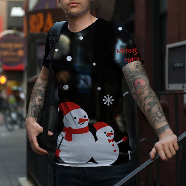 

lazy style all-match men's new print polka dot western short-sleeved casual breathable street shooting party travel vacation, White;black