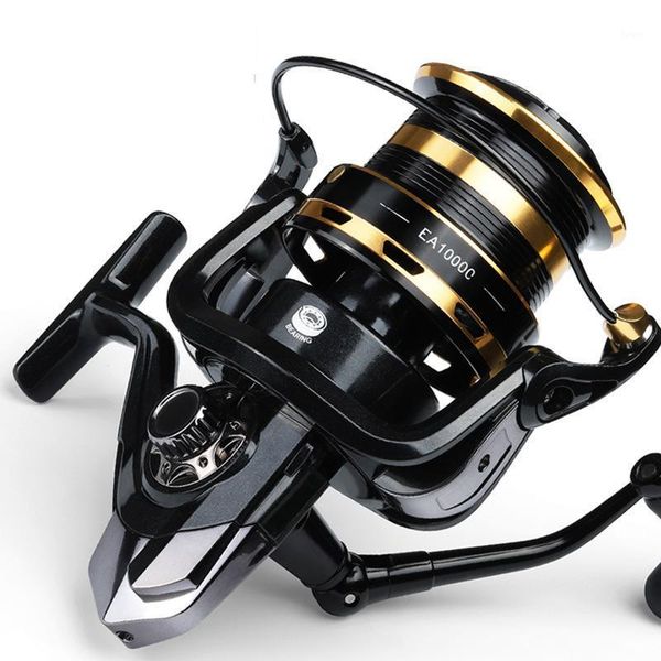 

large-capacity metal spool no gap long-distance cast wheel 4.9:1 gear ratio spinning fishing reel baitcasting reels