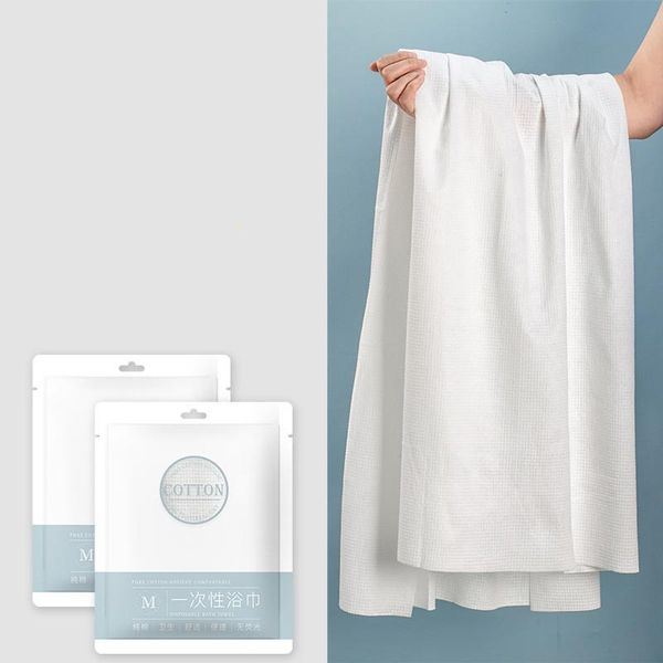 

sets of cotton disposable towels and bath towels, travel supplies, 1 towel +