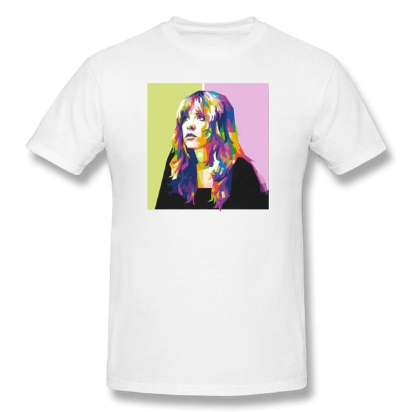 

funny trendy men's t-shirts stevie nicks case everyday casual tees shirt style simple and comfortable short sleeve, White;black