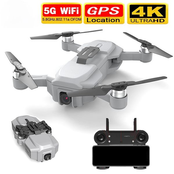 

2020 new drone foldable gps 5g wifi fpv rc quadcopter dron with 4k hd camera optical flow brushless drone rc helicopters