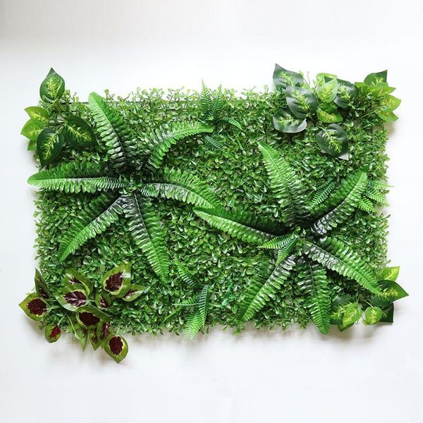 

decorative flowers & wreaths home decoration artificial plant lawn grass fake wall garden outdoor interior green carpet mat