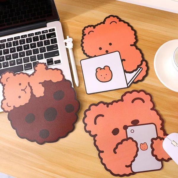 

mouse pads & wrist rests creative cute table placemat waterproof heat insulation non-slip bowl pad cartoon milk coffee water coasters kitche