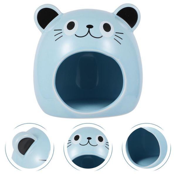 

small animal supplies ceramic hamster house pet nest bed cage for home