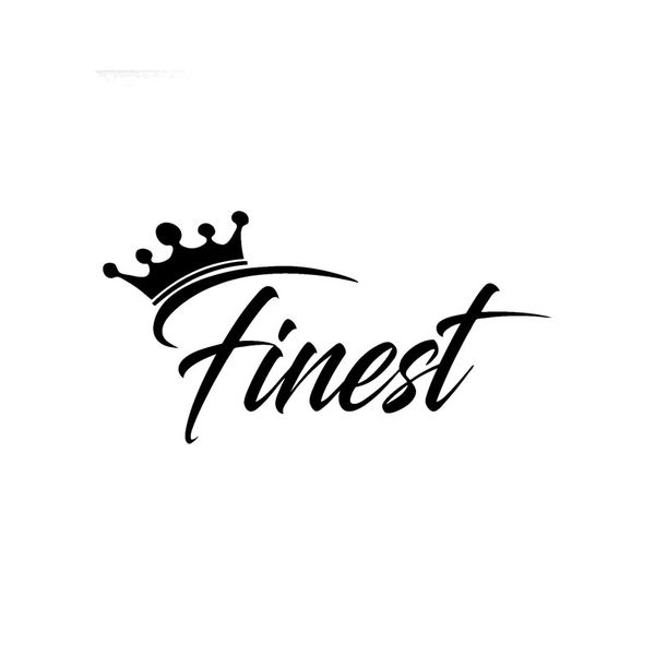 

13cm*6.8cm fashion finest vinyl high-quality car sticker decals black