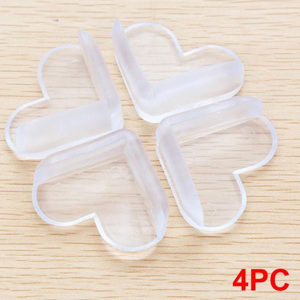 

corner&edge cushions 4pcs love heart shape child safety corner protector soft pvc desk table protection cover safe cushion