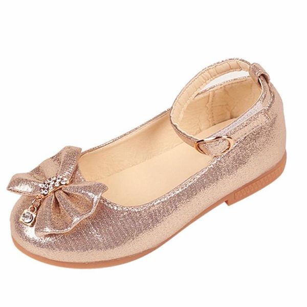 

sandals children's for summer bowknot crystal dance shallow single shoes children infant kids baby girls, Black;red