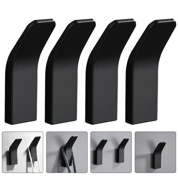 

hooks & rails 4pcs towel self-adhesive holder home accessory
