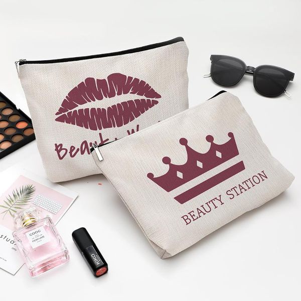 

10pcs summer women travel cosmetic bag makeup bags handbag female zipper purse small make up beauty organizer pouch & cases