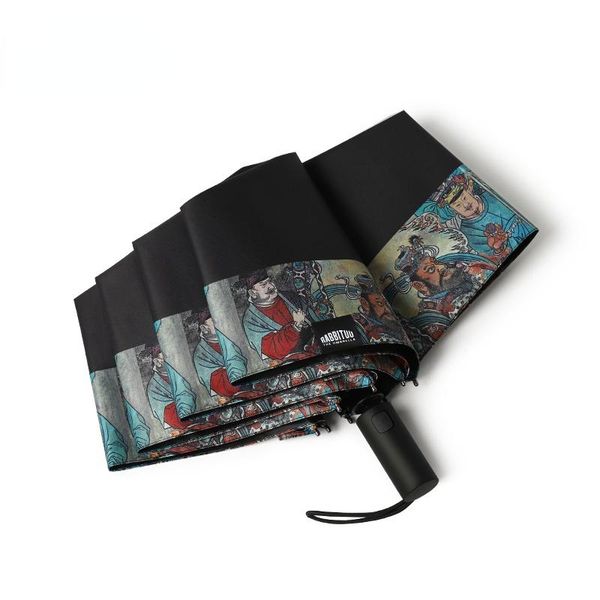 

umbrellas garden outdoor umbrella automatic large folding parasol rain women uv protection paraguas mujer children gifts dl60ys