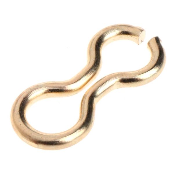 

50pcs durable fishing swivels tackle accessories connector solid ring useful w0yb hooks