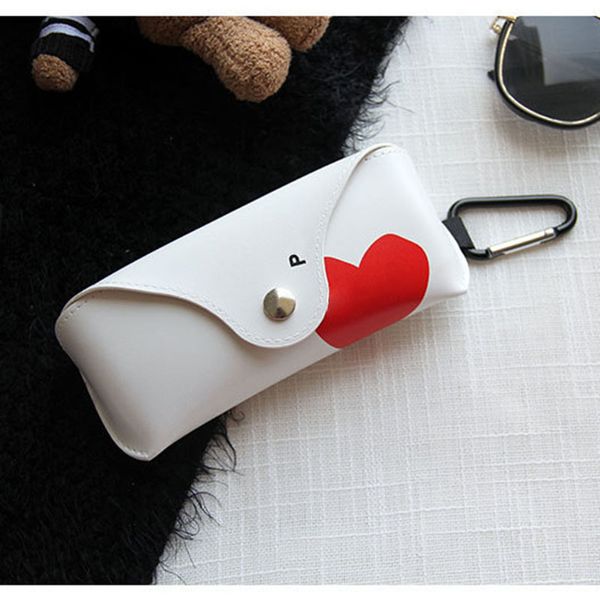 Модный дизайнерский футляр для солнцезащитных очков Бренд Letter Eye Heart Unisex Luxury Eyes Sunglass Box Упаковка с тканью для очков ACC