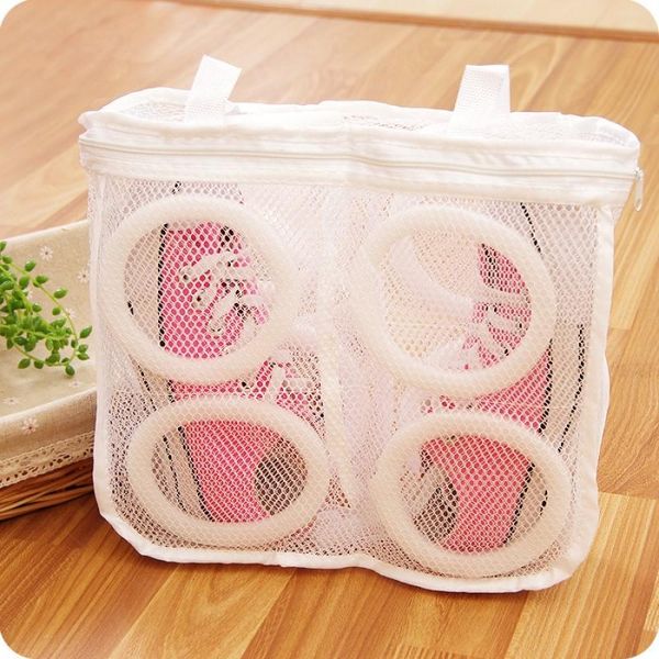

laundry wash bag shoes organizer mesh bags dry shoe zipper washing portable home