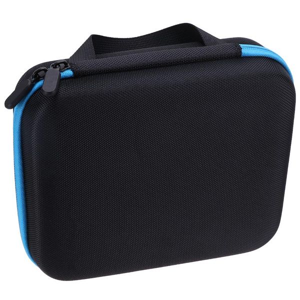 

storage bottles & jars 1pc essential oil holder shockproof eva bag 30 slots bottle case makeup accessory for travel home blue
