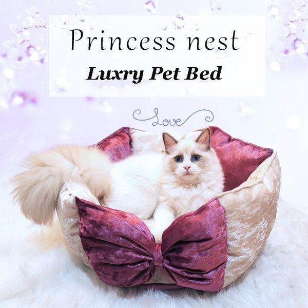 

cat beds & furniture cats soft pet waterloo warm bed mat cute plush cozy nest for house supplies