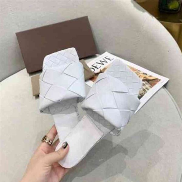 

designer luxury sandals summer slipper women leather mules squared sole the lido sandal party slippers with box, Black