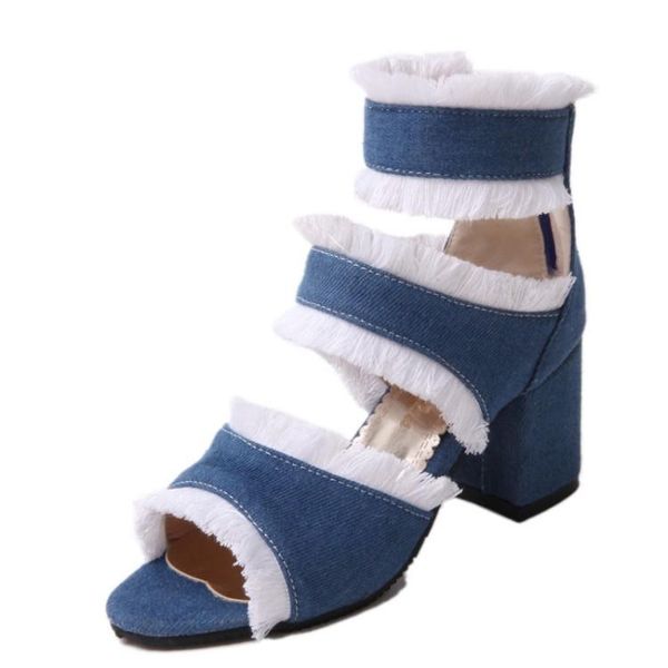 

oversized simple sandals high heels women shoes woman summer ladies, Black