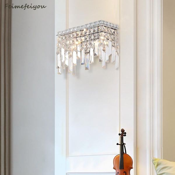 

wall lamp feimefeiyou 2021 led bedroom bedside aisle balcony acrylic key