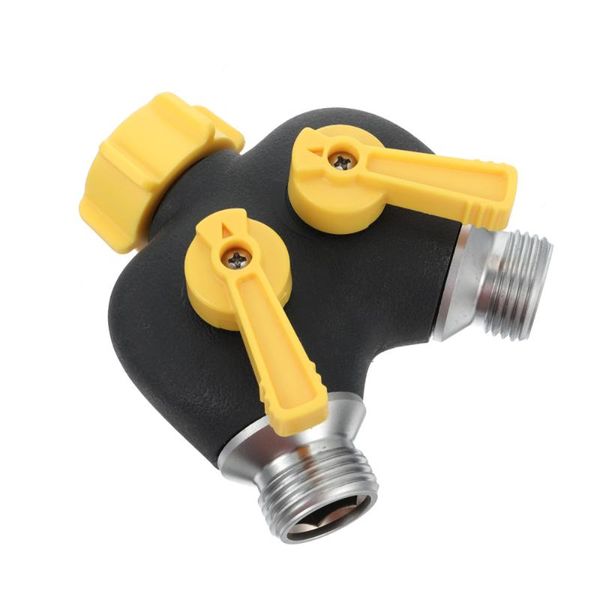 

watering equipments 1pc simple american type two-way garden water pipe