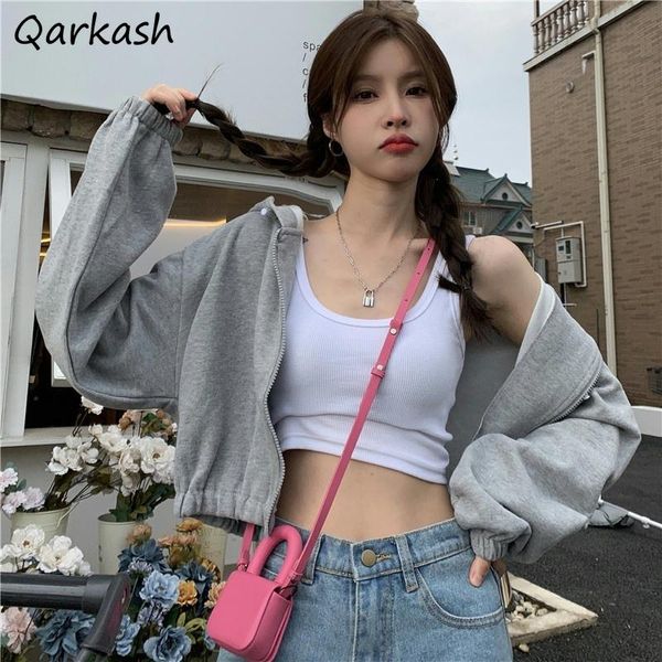 

women's jackets basic women cropped spring solid simple all-match casual tender ulzzang teenagers daily bf est y2k trendy ins, Black;brown