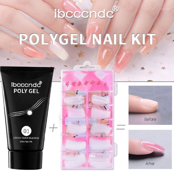 

lamp for nails nail kit, 105 pcs professional starter kit solution set manicura #0.71