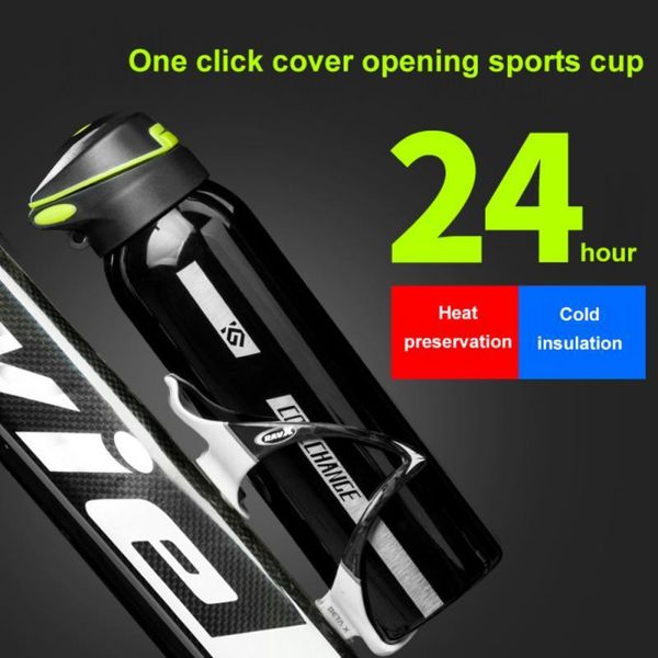

water bottles & cages bicycle bottle cycling stainless steel insulation cup sports road mountain bike insulated