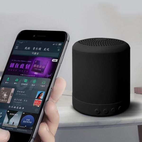 Bluetooth Speaker Colorido Mini Sem Fio Portátil Alta Qualidade Celular Telefone Audios Pequeno Azul Dente Audio Para Celulares