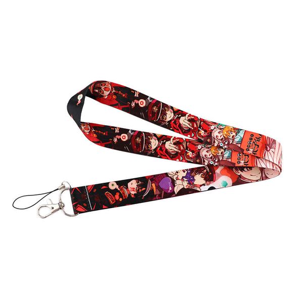 10 pçs / lote J2521 Anime Telefone Chaveiro Lanyards para Keys Badge ID Moda Pescoço Cintas Acessórios Presentes