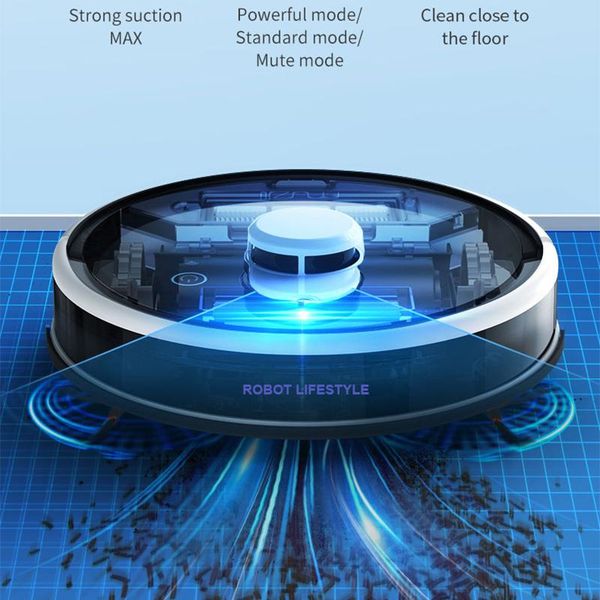 

auto vacuum cleaner high saution robot 300ml water tank laser navigation charging vacumm cleaners