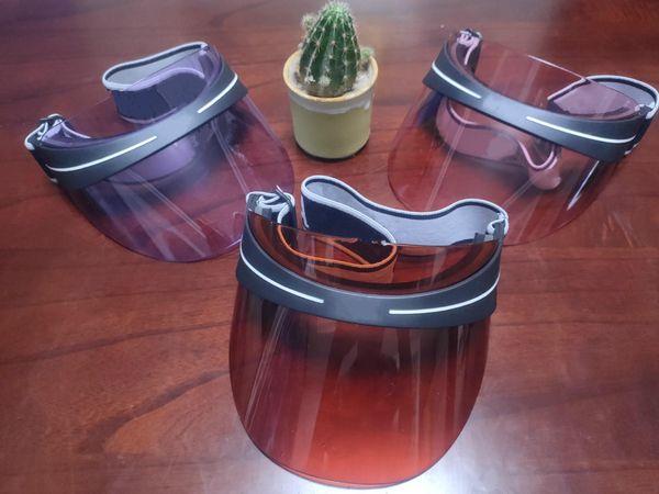 

2021 r visor fashion upgraded thickened brand sun hat summer outdoor uv sunglasses hat adjustable size 56-62cm, Blue;gray