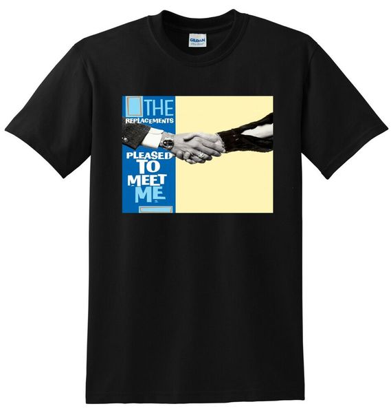 

THE REPLACEMENTS T SHIRT pleased to meet me vinyl cover SMALL MEDIUM LARGE or XL, White;black