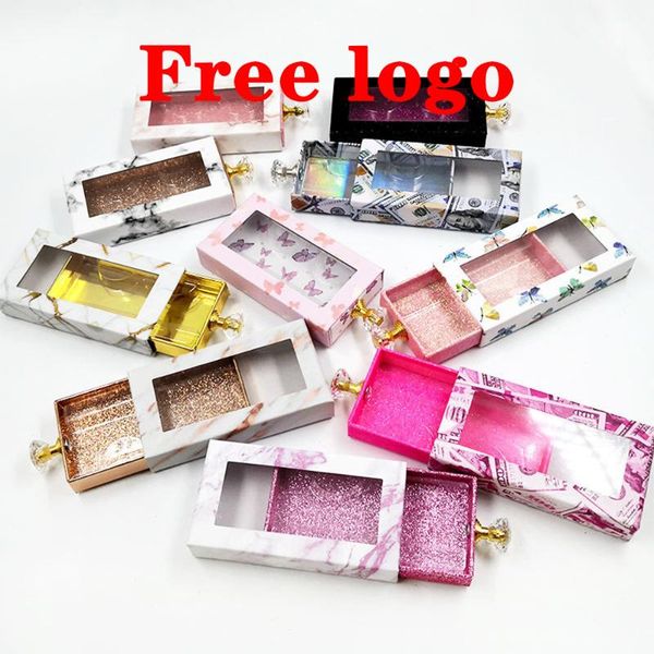

eyelash packaging box wholesale lash boxes custom logo empty lashes mink magnetic cases vendors false eyelashes