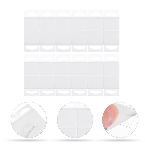 

hooks & rails 100pcs transparent hook environmental pet aircraft hole display box