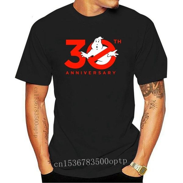 

men's t-shirts 30th anniversary ghostbuster t shirt personalized over size s-5xl crazy summer style building unique standard tee shir, White;black