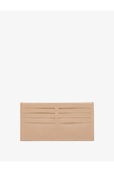 

card holders koton women yellow leather looking wallet 0 yak35144, Brown;gray