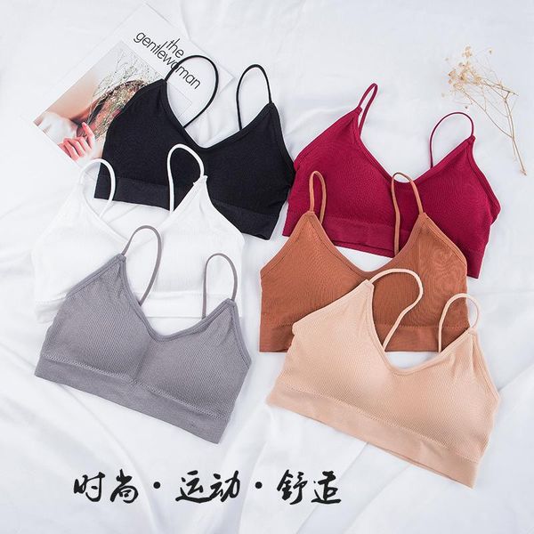 

bustiers & corsets 3d lingerie seamless sport bra u type backless strapless wrap sleeping push up bralette brassiere women underwea, Black;white