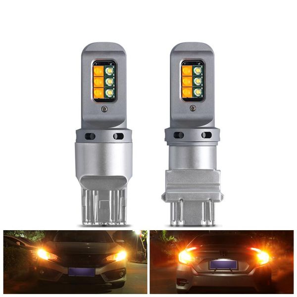 

emergency lights canbus signal lamp 1157 bay15d p21/5w cree smd t20 7443 w21 5w t25 3157 led drl turn super bright white yellow 12v