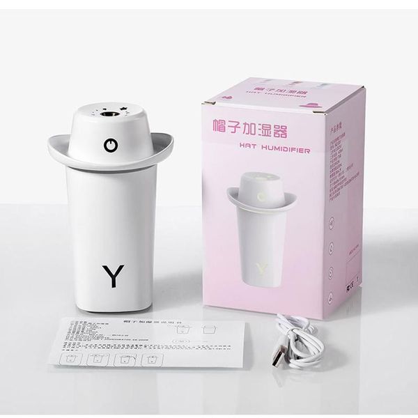 

air humidifier cap diffuser essential oil led night light atomizer car charger humidifiers