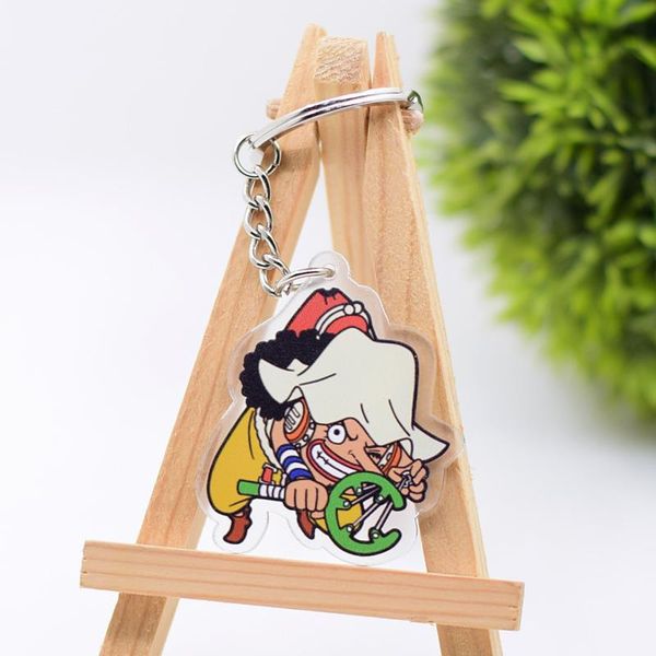 

keychains one piece keychain anime keyring wl0239, Silver