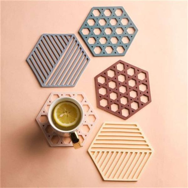 

nordic table mat heat insulation pot household kitchen simple thickened scalding plate bowl tea cup